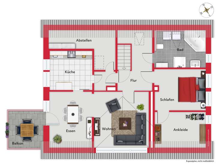 Grundriss Dachgeschoss