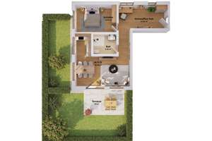 Attraktive Neubau‑Wohnung in Moosach: Elegante 2‑Zimmer‑Einheit mit Garten – Die vollständige Adresse der Immobilie erhältst du vom Anbieter., 80993 Alt-Moosach, München – Vorschaubild 5