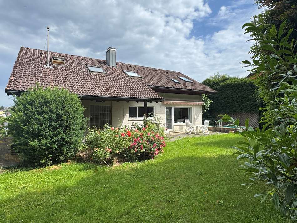 Westansicht Garten