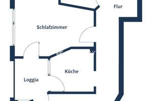Lichtdurchflutete 2-Zimmer-Wohnung mit charaktervollem Wohnbereich und Loggia – Die vollständige Adresse der Immobilie erhältst du vom Anbieter., 28205 Hulsberg, Bremen – Vorschaubild 16