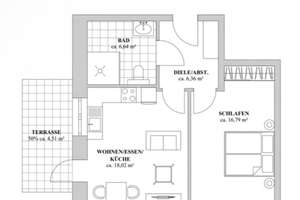 Zwei Zimmer in Duisburg: Kompakt und gut angebunden – Die vollständige Adresse der Immobilie erhältst du vom Anbieter., 47139 Laar, Duisburg – Vorschaubild 10