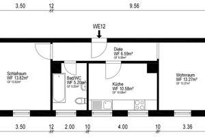 Schöne 2-Zimmer-Wohnung in Wuppertal – Gewerbeschulstraße 83, 42289 Heckinghausen, Wuppertal – Vorschaubild 11