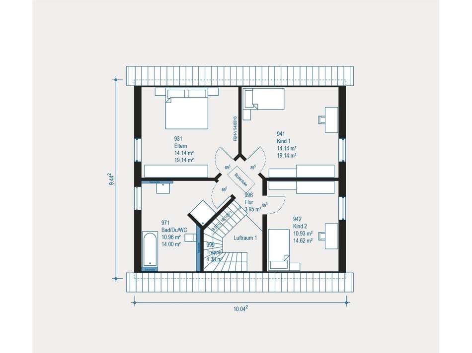 Modernes Sonnenhaus mit Pool