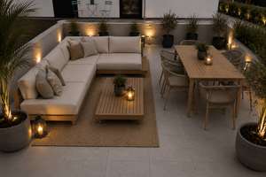 Barrierefreie Neubau-Wohnung mit Garten, Terrasse & Küche