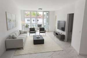 Sonnendurchflutetes Wohngefühl mit Balkon und Marmorboden
