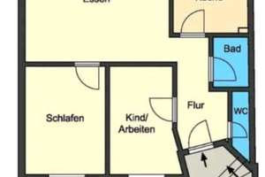 3-Zimmer-Wohnung in Darmstadt-Mitte – Die vollständige Adresse der Immobilie erhältst du vom Anbieter., 64283 Mitte, Darmstadt – Vorschaubild 10