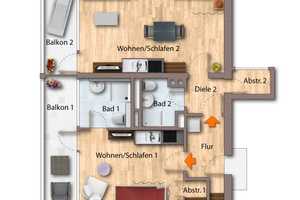Ideal für Kapitalanleger: Paket von 2 Apartments in Solln – München – Vorschaubild 16
