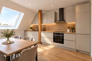 Modernes Wohnen über zwei Ebenen – hochwertige 4-Zimmer-Maisonette im Dachgeschoss von Engelsdorf – 4319 Engelsdorf, Leipzig – Vorschaubild 3