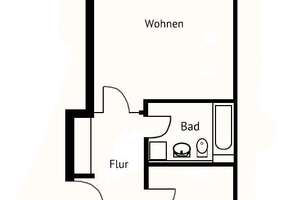 ERSTKLASSIGE RENDITE FÜR IHR PORTFOLIO! // Vermietete 2-Raum-Wohnung mit Terrasse – Die vollständige Adresse der Immobilie erhältst du vom Anbieter., 4249 Großzschocher, Leipzig – Vorschaubild 6