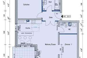 Wohnung mit Garten