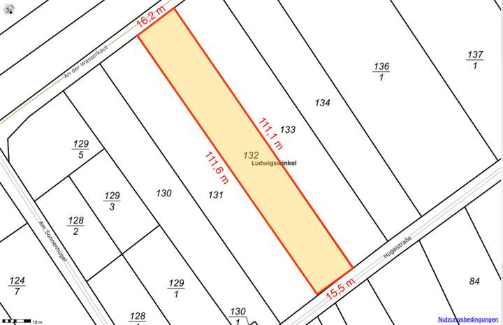 Lageplan_132_SW_bemaßt