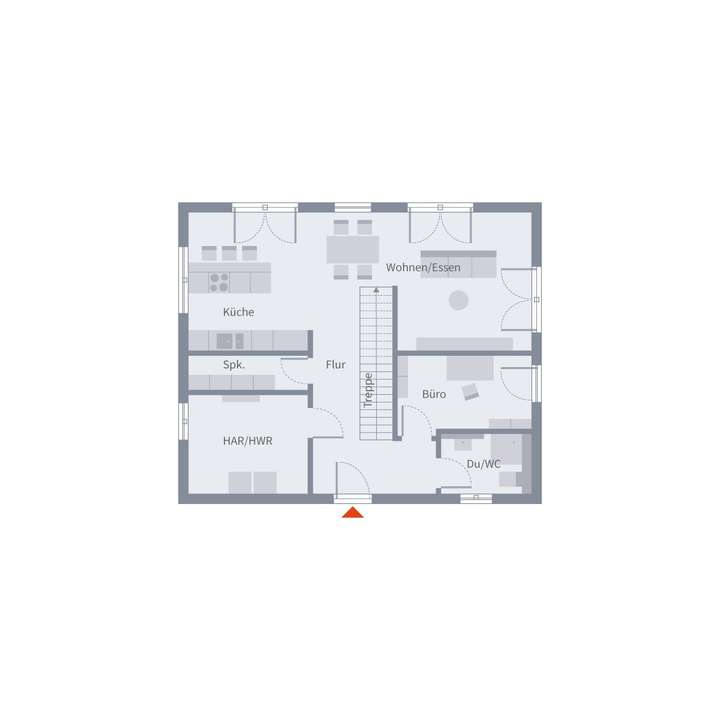 Grundriss Erdgeschoss