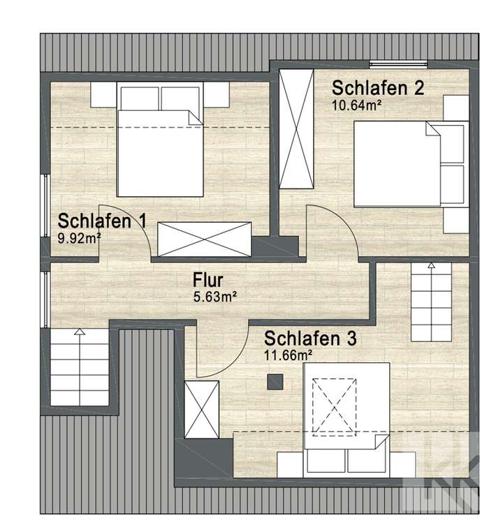 Grundriss DG