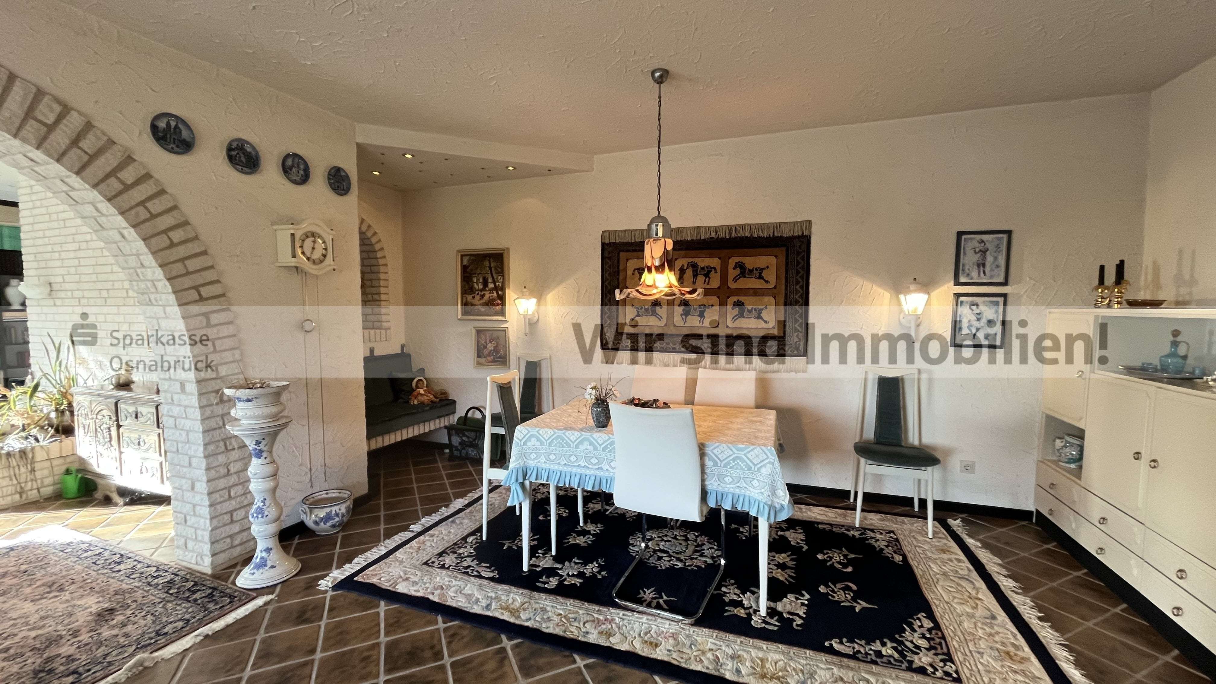 Immobilie in Belm - Terrasse, schöner Ausblick, Keller, Garage   - Bild 1