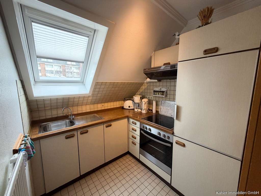 Immobilie in Büsum - 2-Zimmer-Eigentumswohnung im 1. OG nahe der Familienlagune mit ca. 45 m² Wohnfläche auf Eigenland - Bild 4