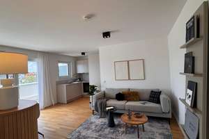 Penthouse-Feeling pur: 2,5 Zi. Neubauwohnung mit Panorama-Dachterrasse & Bergblick – 81245 Altaubing, München – Vorschaubild 4