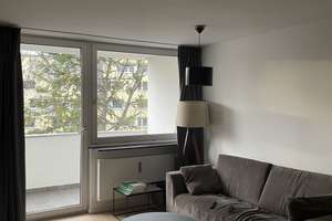 Möbliert: 2 Zimmer Wohnung mit Balkon in Schwabing-West, München – Belgradstrasse 13, 80796 Neuschwabing, München – Vorschaubild 1