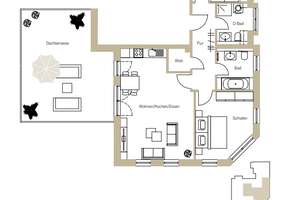 Leipzig - Neubau - Eigentumswohnung Dachgeschoss 3 Zimmer – Hirzelstrasse 20, 4229 Kleinzschocher, Leipzig – Vorschaubild 11