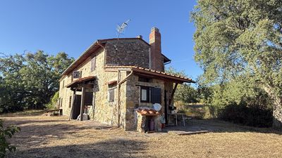 Rustikales gemütliches abgelegenes Wohnhaus 3,5 Zimmer mit Olivenhain, Kamin, Grundstück