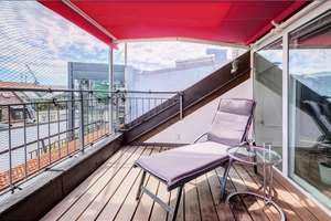 Möbliert: Moderne Dachgeschosswohnung Nähe Stiglmaierplatz – 80335 Augustenstraße, München – Vorschaubild 13