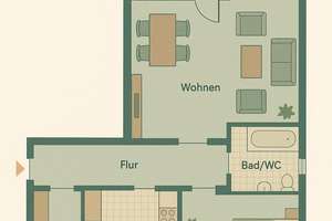 Moderne Eigentumswohnung in Uni-Nähe in Gellershagen – Die vollständige Adresse der Immobilie erhältst du vom Anbieter., 33613 Schildesche, Bielefeld – Vorschaubild 11