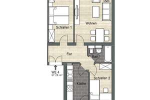 Direkt am Karl-Heine-Kanal. Dreizimmerwohnung mit Balkon  - vermietet & provisionsfrei – Endersstraße 43, 4177 Lindenau, Leipzig – Vorschaubild 15