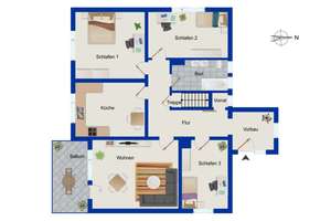 Einfamilienhaus mit großem Grundstück und Garage in Mühlberg Elbe – Die vollständige Adresse der Immobilie erhältst du vom Anbieter., 4931 Mühlberg/Elbe – Vorschaubild 19