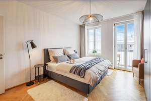 Möbliert: Stilvoll eingerichtete Wohnung im Herzen Münchens – Die vollständige Adresse der Immobilie erhältst du vom Anbieter., 80797 Josephsplatz, München – Vorschaubild 3