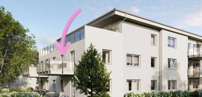 Energieeffiziente 3-Zimmer Neubauwohnung (KFW 40 QNG)