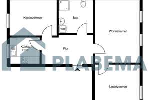 Moderne 3- Zimmer- Wohnung, nahe Schlosspark-Center, komplett renoviert – Wittenburger Straße 88, 19053 Paulsstadt, Schwerin – Vorschaubild 12