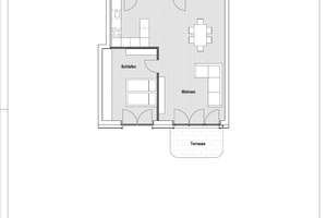 Gemütliche 2-Zimmer Terrassenwohnung mit Einbauküche im ZAM – Rosa-Kempf-Straße 5, 81248 Freiham, München – Vorschaubild 4