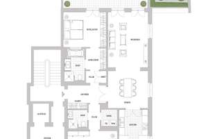 Df.-Golzheim: Elegante 3 1/2-Raum-Wohnung mit großer Gartenterrasse und kleinem Garten – 40474 Golzheim, Düsseldorf – Vorschaubild 17