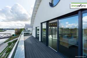 Exklusive Penthousewohnung auf 2 Ebenen mit Blick auf die Elbe, Fußbodenheizung und großer Terrasse! – Platz am Elbbahnhof 1, 39104 Altstadt, Magdeburg – Vorschaubild 25