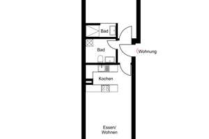 Elegantes 2-Zimmer-Apartment mit 2 Balkonen - zwischen Unterbilk und Medienhafen – 40219 Unterbilk, Düsseldorf – Vorschaubild 11