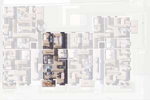 Hochwertige 3-Zimmer Neubauwohnung mit Balkon - Wohnen am Strunder Bach – Radiumstraße 28-30, 51069 Dellbrück, Köln – Vorschaubild 2