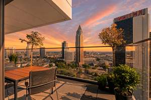 25. Etage - Ihre City-Loge mit perfektem Sonnenuntergang
