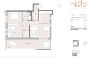 Erstbezug 3-Zimmer-Penthouse mit großer Dachterrasse und moderner Einbauküche – Kolbenzeil 13, 69126 Rohrbach, Heidelberg – Vorschaubild 13