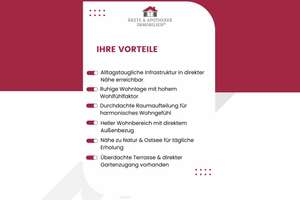Hohe Wohnqualität, ruhige Lage – Reihenhaus nahe der Ostsee in Scharbeutz – Die vollständige Adresse der Immobilie erhältst du vom Anbieter., 23683 Scharbeutz – Vorschaubild 2