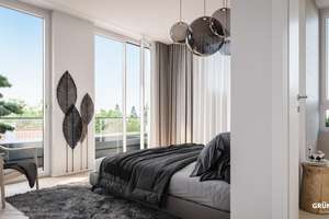 Helle 4-Zi.-Whg. mit geschützter Süd-Loggia und 2 Tageslichtbädern, davon 1x en suite