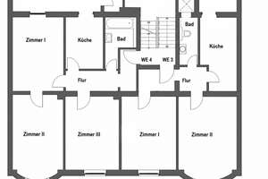 Attraktives Wohnungspaket mit vier Eigentumswohnungen für Kapitalanleger – Die vollständige Adresse der Immobilie erhältst du vom Anbieter., 45884 Rotthausen, Gelsenkirchen – Vorschaubild 2