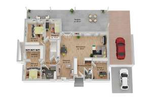 Modernisierter Bungalow mit Pool, Sauna und großem Garten in Ebersbach Bünzwangen – Die vollständige Adresse der Immobilie erhältst du vom Anbieter., 73061 Ebersbach an der Fils – Vorschaubild 2