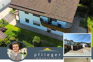 Zweifamilienhaus mit Einliegerwohnung, drei Garagen und tollem Garten – Freyung-Grafenau (Kreis) – Vorschaubild 1