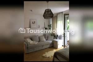 Tauschwohnung: 1-Zimmer Wohnung mit Balkon und Küche gegen größere