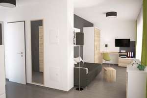 Modern möbliertes Apartment für Studierende/Auszubildende-direkte U-Bahnanbindung