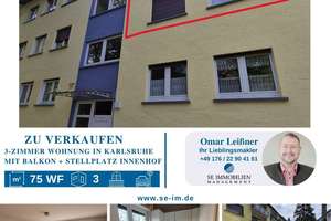 Ruhe trifft Lebensqualität – Helle 3-Zimmerwohnung in Durlach