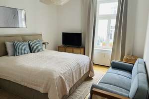 Charmante möblierte 2 Zimmer Altbauwohnung im Herzen der Maxvorstadt Nähe Elisabethmarkt – Arcisstraße 59, 80799 Am alten nördlichen Friedhof, München – Vorschaubild 2