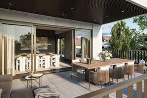 Einzigartiges Penthouse zwischen dem Englischen Garten und Altbogenhausen, direkt im Grünen – Pienzenauer Str. 3-5, 81679 Herzogpark, München – Vorschaubild 3