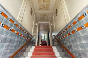 "Kleine, freie Altbauwohnung mit großem Erker, Parkett und Stuck am Steinplatz/ Südvorstadt" – 4275 Südvorstadt, Leipzig – Vorschaubild 5