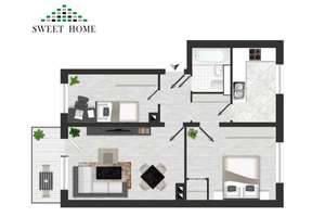 3-Zimmer-Wohnung mit Balkon, Selbstnutzung möglich – Storkowerstrasse 60, 10409 Prenzlauer Berg, Berlin – Vorschaubild 4