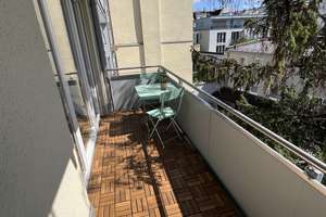 Frisch renoviert & neu möbliert | Ruhige 1-Zimmer-Wohnung mit großem Südbalkon | Maxvorstadt – Die vollständige Adresse der Immobilie erhältst du vom Anbieter., 80798 Josephsplatz, München – Vorschaubild 4